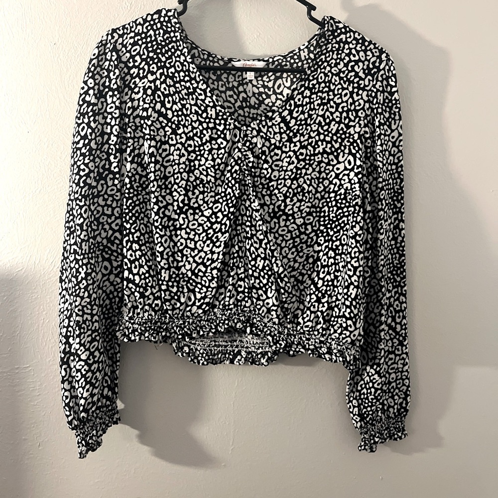 Leopard Print Top